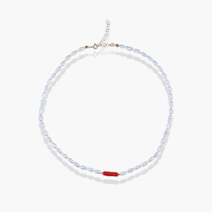 Collana Bubble White