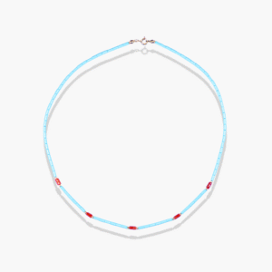 Collana Bubble Turchese