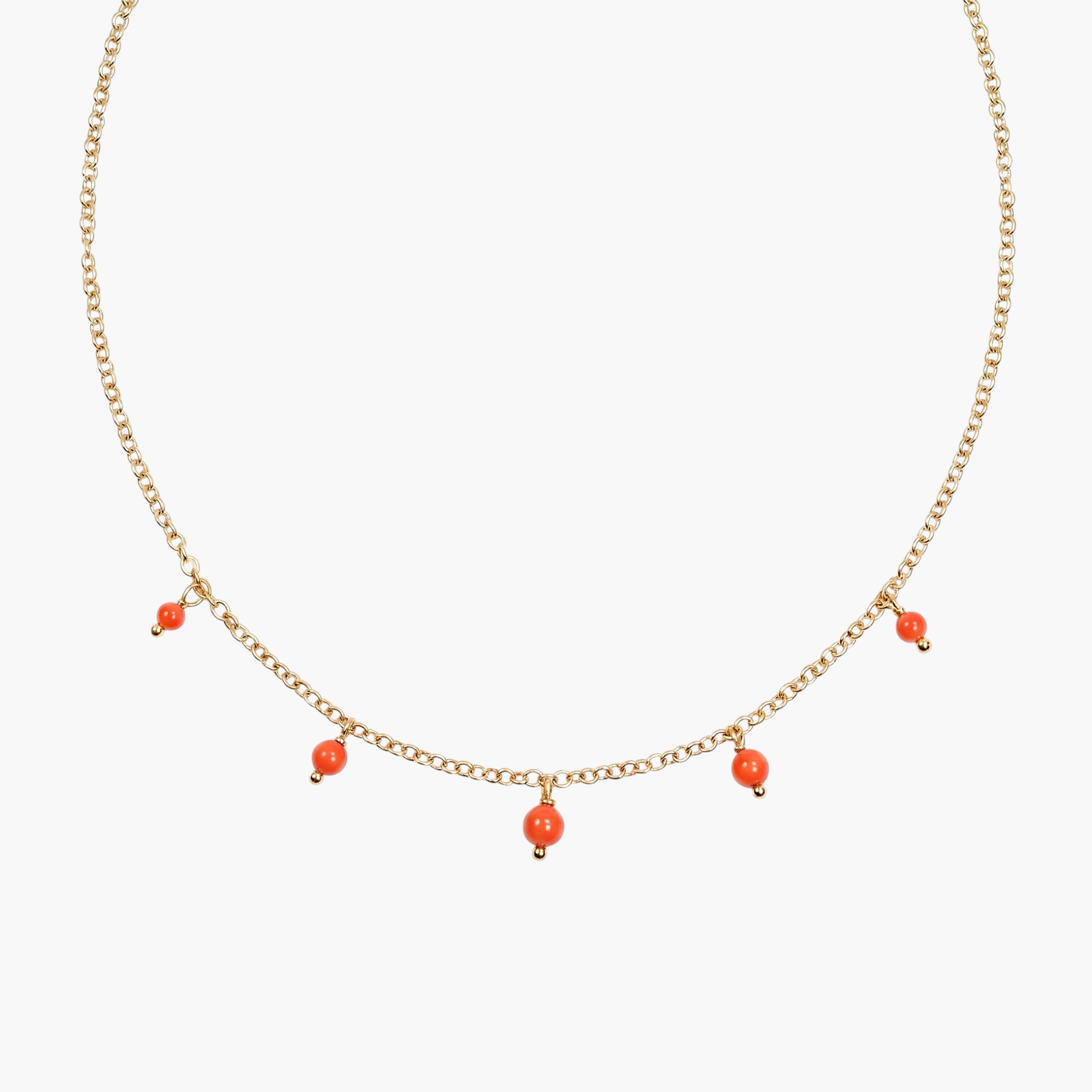 Collana Coral Bubble